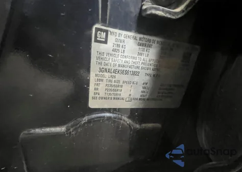 2014 Chevrolet Captiva Sport Ltz из США, поврежденный, VIN 3GNAL4EK9ES613822